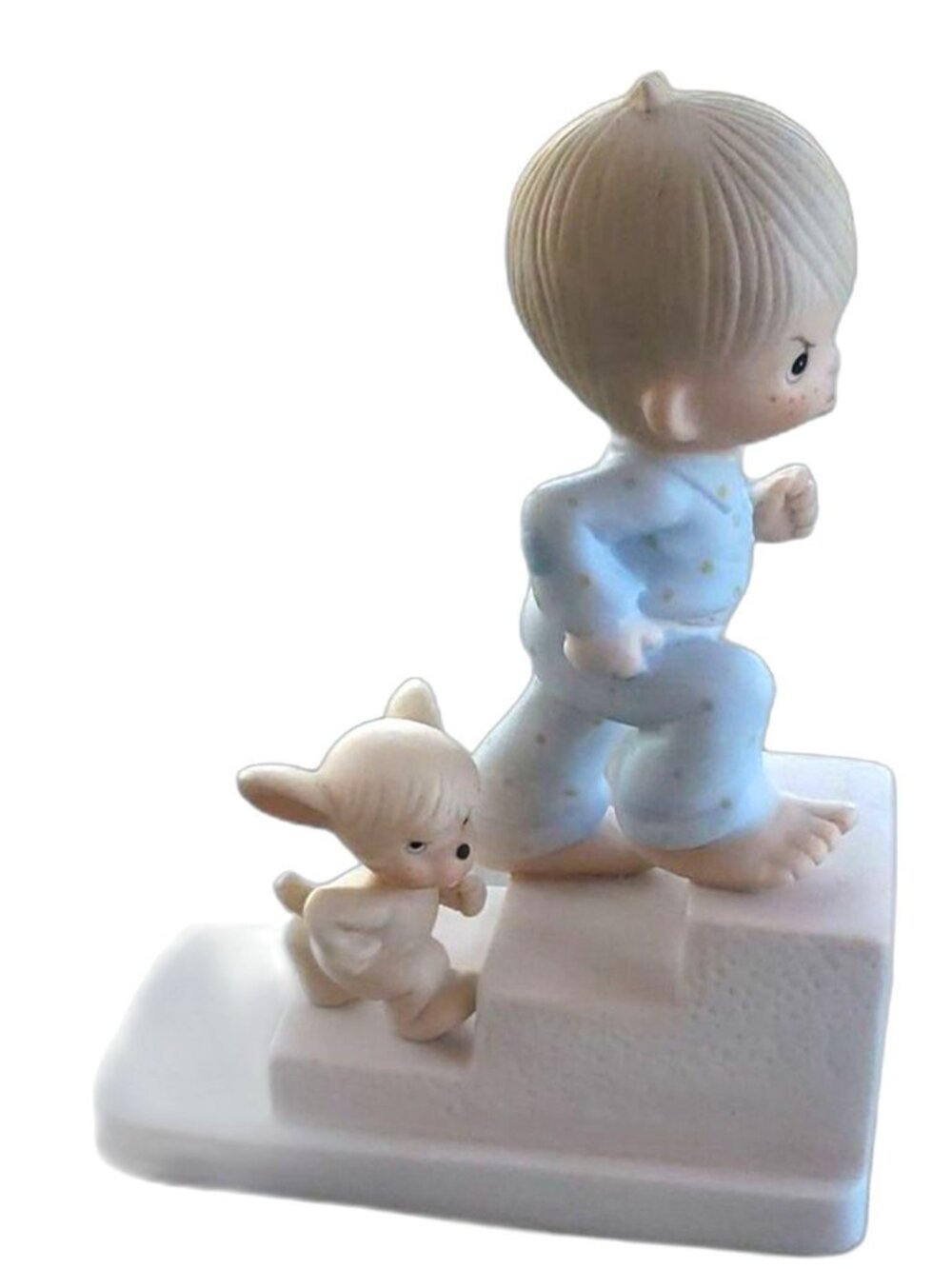 Precious Moments E5203 • Wrath Child & Dog • Boxed -